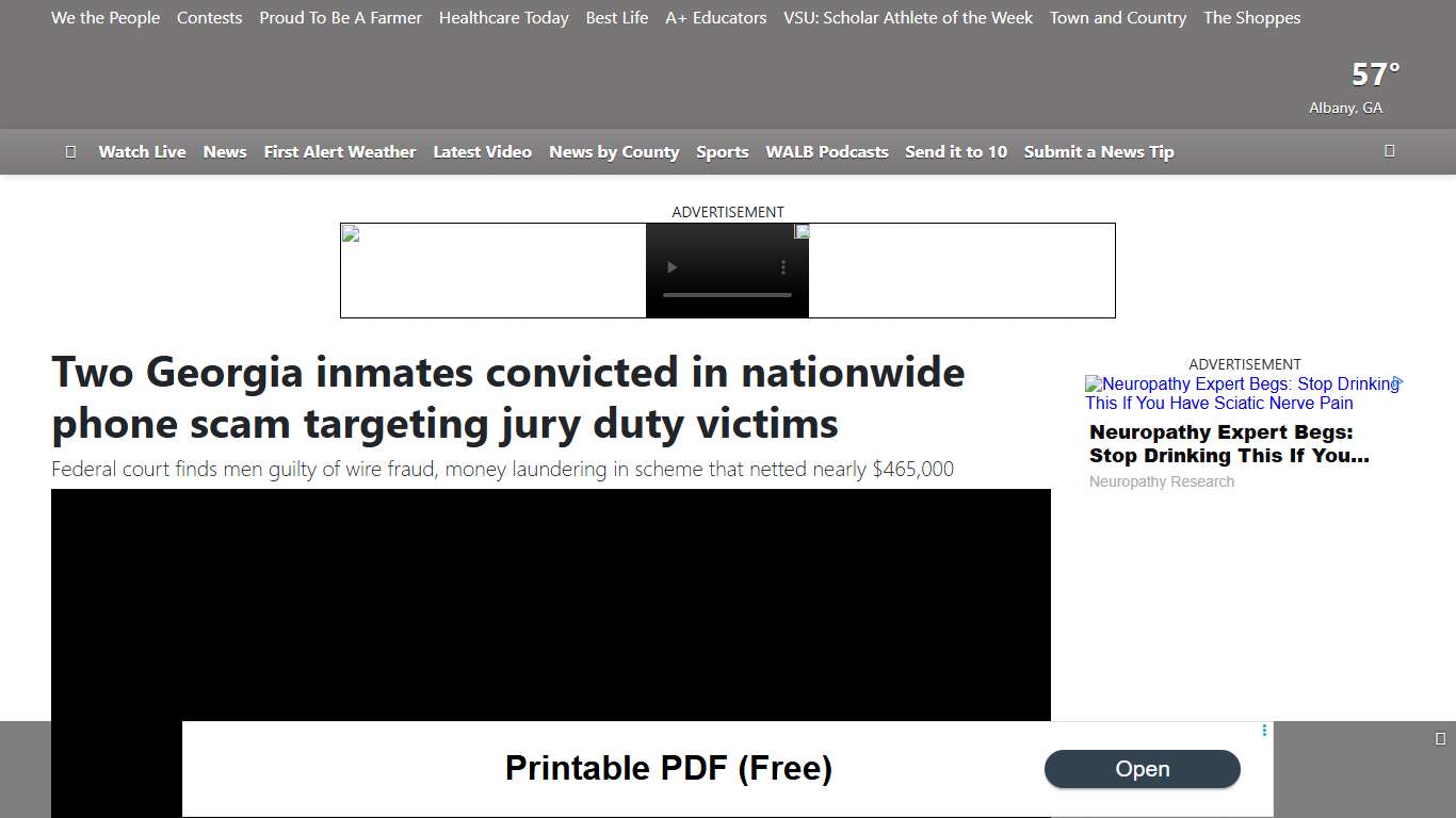 Two Georgia inmates convicted in nationwide phone scam targeting jury duty victims